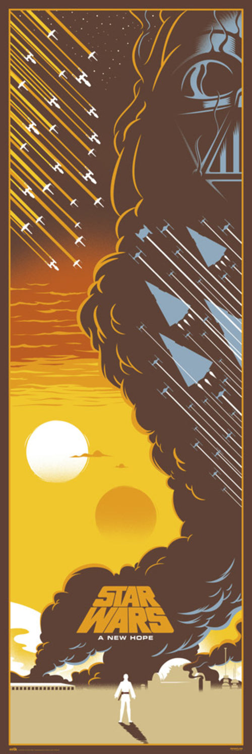 Grupo Erik PPGE8063 Star Wars Episode Iv Poster 53X158cm | Yourdecoration.it