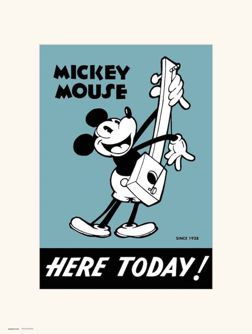 grupo erik disney mickey 90 stampa artistica 30x40cm | Yourdecoration.it