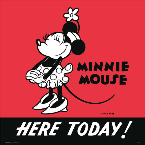 grupo erik disney minnie 90 stampa artistica 30x30cm | Yourdecoration.it