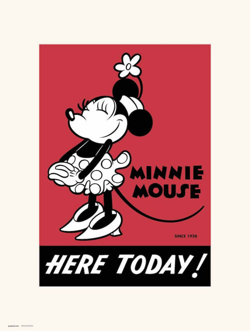 grupo erik disney minnie 90 stampa artistica 30x40cm | Yourdecoration.it