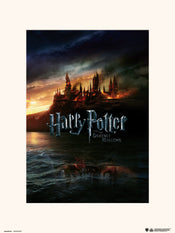 grupo erik harry potter and the deathly hallows stampa artistica 30x40cm | Yourdecoration.it