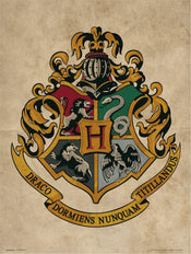 grupo erik harry potter hogwarts crest stampa artistica 30x40cm | Yourdecoration.it