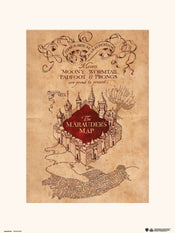 grupo erik harry potter the marauders map stampa artistica 30x40cm | Yourdecoration.it