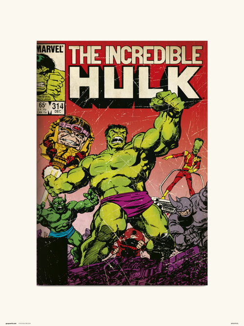 grupo erik marvel hulk 314 stampa artistica 30x40cm | Yourdecoration.it