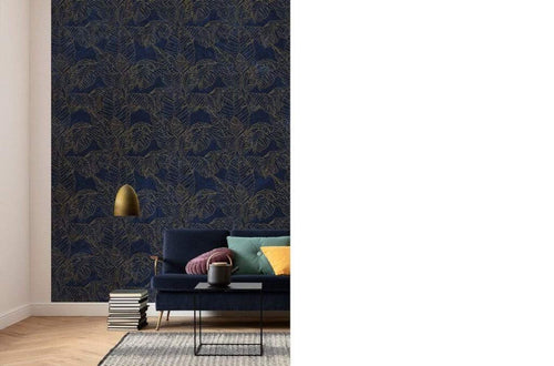 Hx4 038 Komar Feuille D Or Carta Da Parati In Tessuto Non Tessuto 200X280cm 4 Strisce Ambiente_4009Db38 4C82 4326 9B57 2352D5Eafe31 | Yourdecoration.it