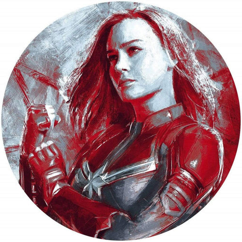 Komar Avengers Painting Captain Marvel Autoadesiva Carta Da Parati 128X128cm Rotonda_58Eab1Cd 29E4 4B34 94Fe 1B70Aead533F | Yourdecoration.it