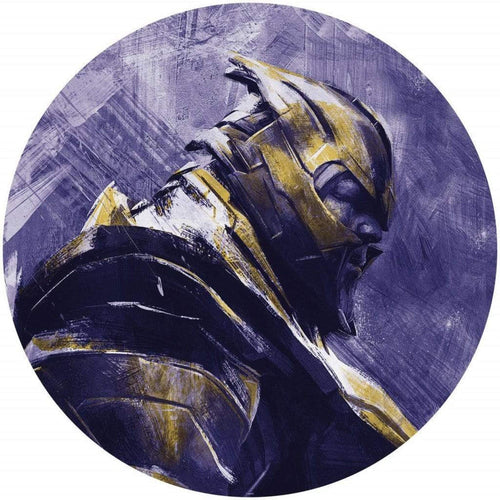 Komar Avengers Painting Thanos Autoadesiva Carta Da Parati 128X128cm Rotonda_C242Fc1B 77D3 472B A206 978Db0A61369 | Yourdecoration.it