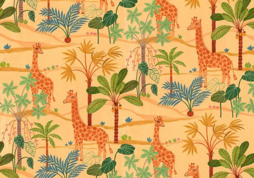 Komar Giraffe Crew Carta Da Parati In Tessuto Non Tessuto 400X280cm 8 Strisce_1E173806 62Dd 4Ce8 87A5 03D9F82E6Aaf | Yourdecoration.it