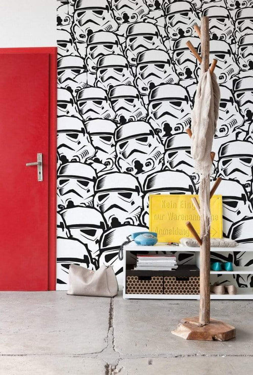 Komar Star Wars Stormtrooper Swarm Carta Da Parati In Tessuto Non Tessuto 250X280cm 5 Strisce Ambiente_222B5749 E48E 44A8 A7D7 Febee35Dac8E | Yourdecoration.it