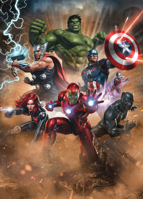 komar_vlies_carta da parati_IADX4_079_Avengers_Superpower | Yourdecoration.it