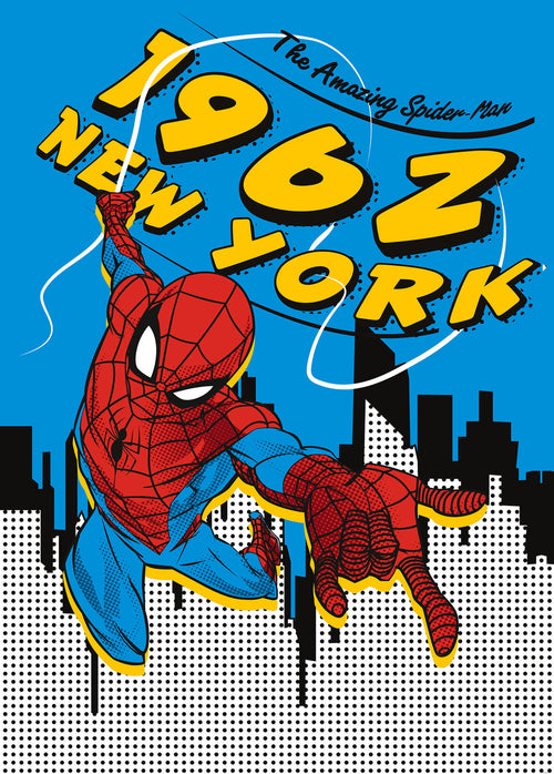 komar_vlies_carta da parati_IADX4_081_Spider_Man_1962 | Yourdecoration.it