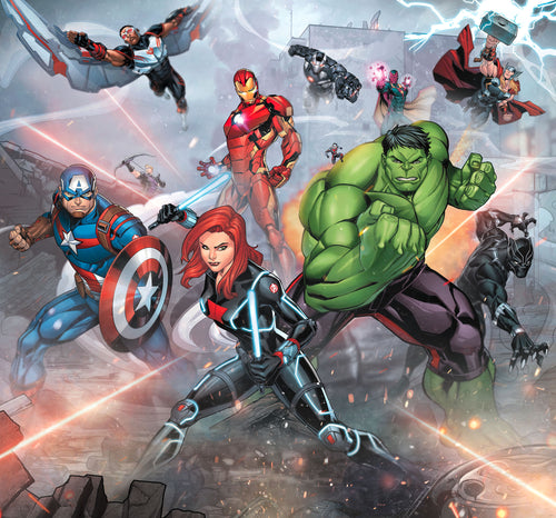 komar_vlies_carta da parati_IADX6_074_Avengers_Street_Revenge | Yourdecoration.it