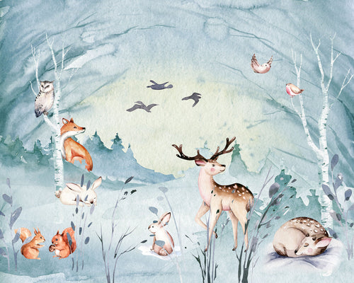 komar_vlies_carta da parati_IAX7_0038_Animal_Sleepover | Yourdecoration.it