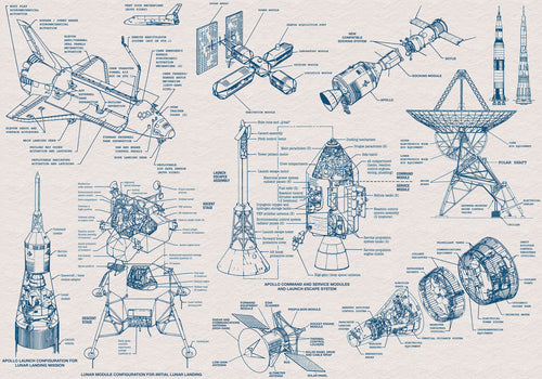 komar_vlies_carta da parati_IAX8_0016_Spacecraft_Architecture | Yourdecoration.it