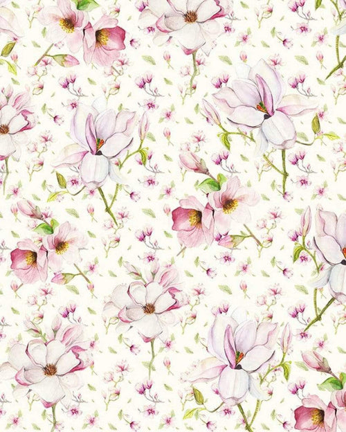 P043 Vd2 Komar Magnolia Carta Da Parati In Tessuto Non Tessuto 200X250cm 2 Strisce | Yourdecoration.it