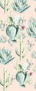 P045A Vd1 Komar Cactus Rose Carta Da Parati In Tessuto Non Tessuto 100X250cm 1 Baan | Yourdecoration.it