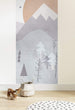 P105 Vd1 Komar Wild And Free Carta Da Parati In Tessuto Non Tessuto 100X250cm 1 Baan Ambiente | Yourdecoration.it