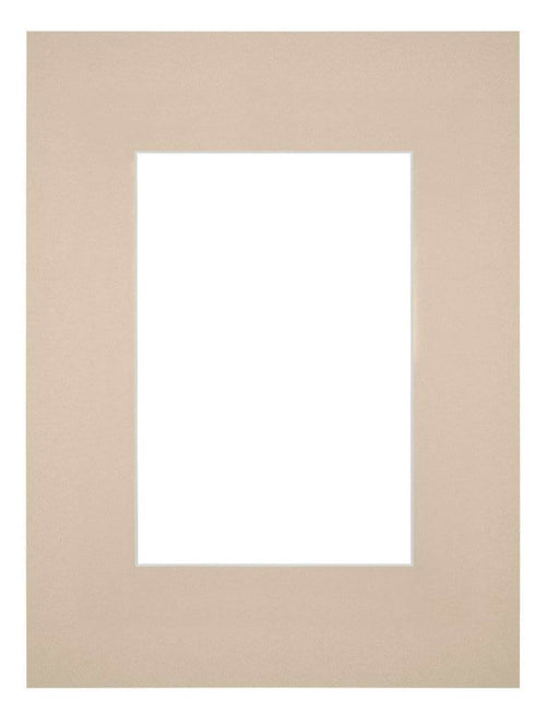 Passepartout Dimensione Cornice 18x24 cm - Formato Immagine 10x15 cm - Beige