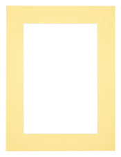 Passepartout Dimensione Cornice 18x24 cm - Formato Immagine 9x13 cm - Giallo