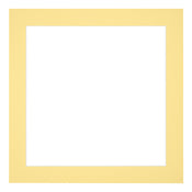 Passepartout Dimensione Cornice 20x20 cm - Formato Immagine 13x13 cm - Giallo