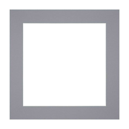 Passepartout Dimensione Cornice 20x20 cm - Formato Immagine 15x15 cm - Grigio