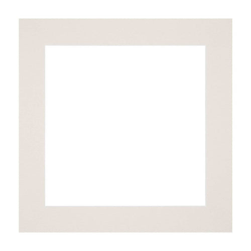 Passepartout Dimensione Cornice 20x20 cm - Formato Immagine 15x15 cm - Grigio Chiaro