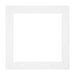 Passepartout Dimensione Cornice 20x20 cm - Formato Immagine 15x15 cm - Bianco