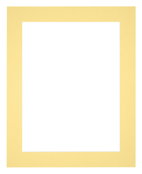 Passepartout Dimensione Cornice 20x25 cm - Formato Immagine 10x15 cm - Giallo