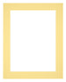 Passepartout Dimensione Cornice 20x25 cm - Formato Immagine 10x15 cm - Giallo