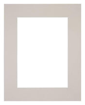 Passepartout Dimensione Cornice 20x25 cm - Formato Immagine 13x18 cm - Granito Grigio