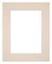 Passepartout Dimensione Cornice 20x25 cm - Formato Immagine 13x18 cm - Carnagione