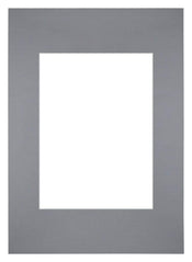 Passepartout Dimensione Cornice 20x28 cm - Formato Immagine 13x18 cm - Grigio