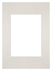 Passepartout Dimensione Cornice 20x28 cm - Formato Immagine 13x18 cm - Grigio Chiaro