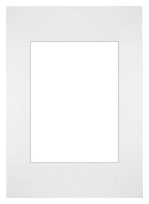 Passepartout Dimensione Cornice 20x28 cm - Formato Immagine 13x18 cm - Bianco