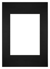 Passepartout Dimensione Cornice 20x28 cm - Formato Immagine 13x18 cm - Nero