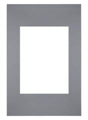 Passepartout Dimensione Cornice 20x30 cm - Formato Immagine 13x18 cm - Grigio