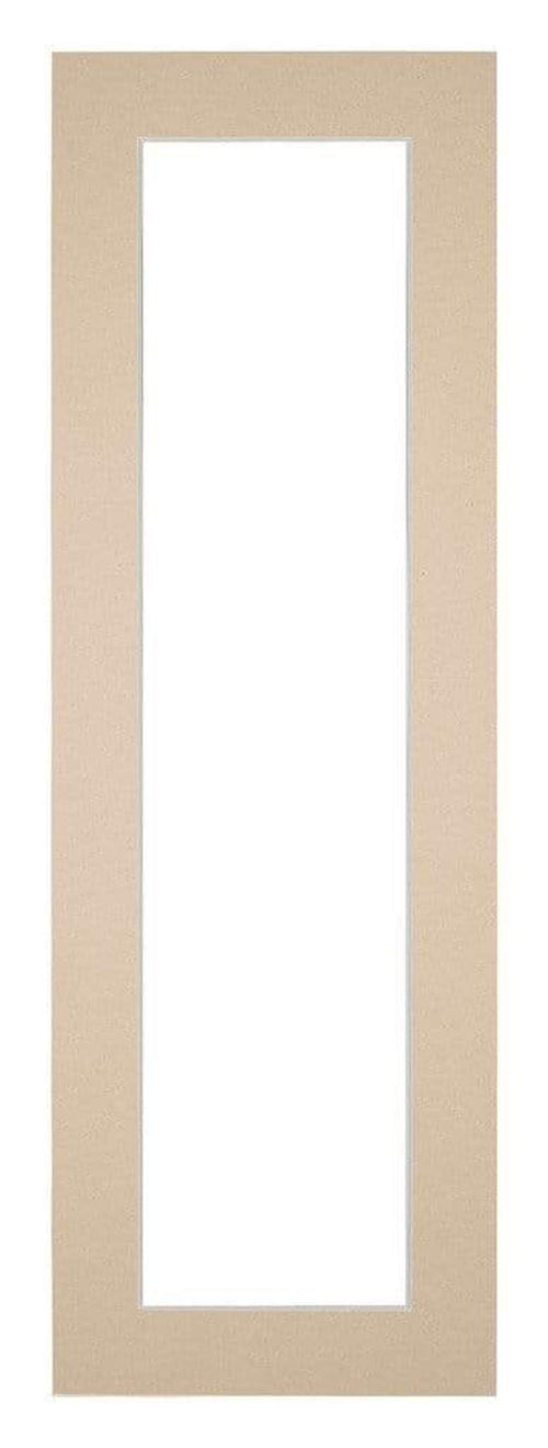 Passepartout Dimensione Cornice 20x60 cm - Formato Immagine 10x30 cm - Beige