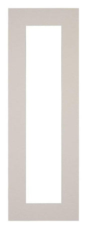 Passepartout Dimensione Cornice 25x75 cm - Formato Immagine 20x60 cm - Granito Grigio