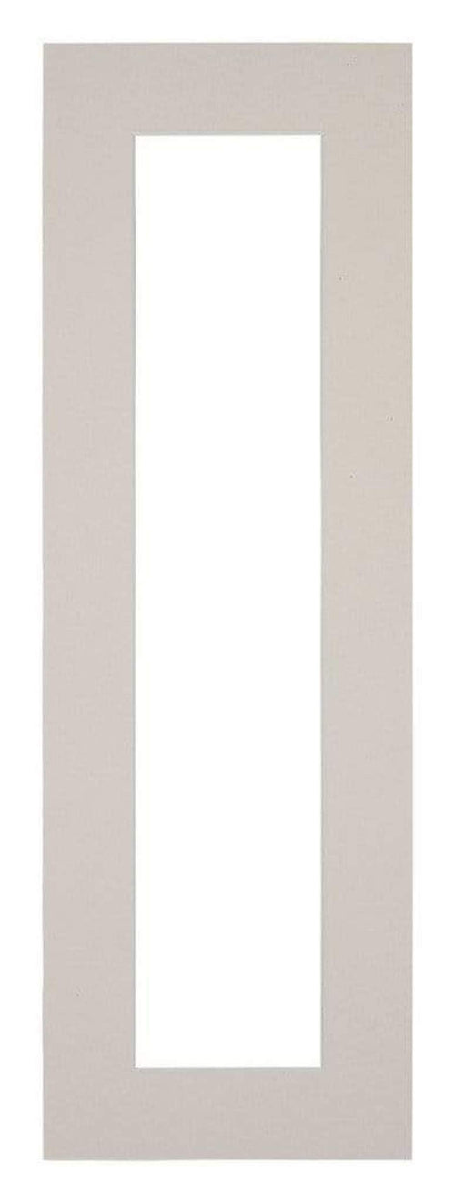 Passepartout Dimensione Cornice 25x75 cm - Formato Immagine 20x60 cm - Granito Grigio