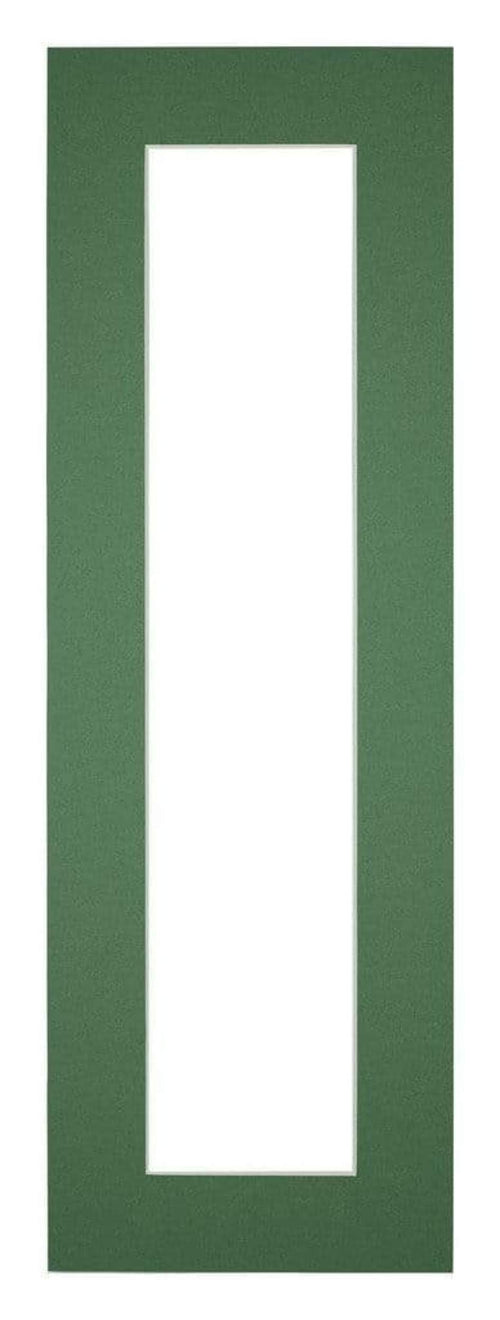 Passepartout Dimensione Cornice 37,5x98 cm - Formato Immagine 25x85 cm - Foresta Verde