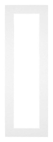 Passepartout Dimensione Cornice 20x60 cm - Formato Immagine 10x30 cm - Bianco