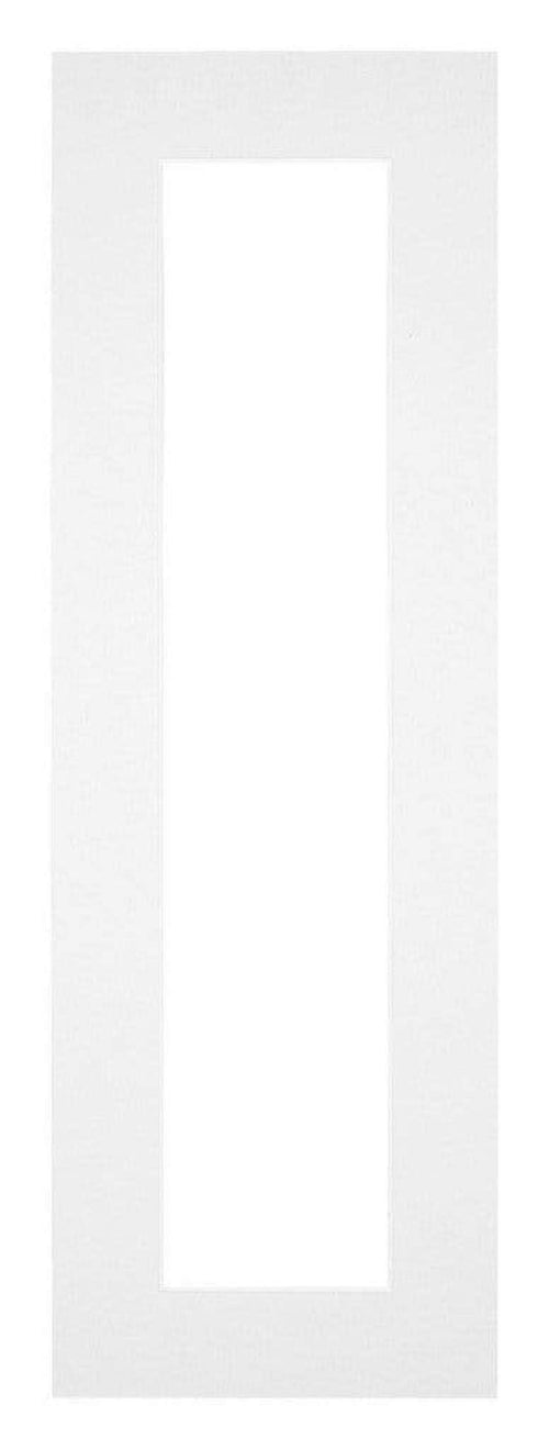 Passepartout Dimensione Cornice 33x98 cm - Formato Immagine 20x80 cm - Bianco