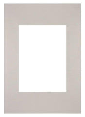 Passepartout Dimensione Cornice 21x29 7 cm - A4 Formato Immagine 13x18 cm - Granito Grigio