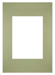 Passepartout Dimensione Cornice 21x29 7 cm - A4 Formato Immagine 13x18 cm - Menta Verde