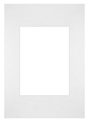 Passepartout Dimensione Cornice 21x29 7 cm - A4 Formato Immagine 13x18 cm - Bianco