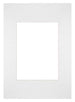 Passepartout Dimensione Cornice 21x29 7 cm - A4 Formato Immagine 13x18 cm - Bianco