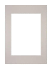 Passepartout Dimensione Cornice 21x29 7 cm - A4 Formato Immagine 14 8x21 cm - Granito Grigio