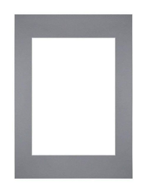 Passepartout Dimensione Cornice 21x29 7 cm - A4 Formato Immagine 14 8x21 cm - Grigio