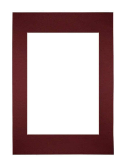 Passepartout Dimensione Cornice 21x29 7 cm - A4 Formato Immagine 14 8x21 cm - Vino Rosso