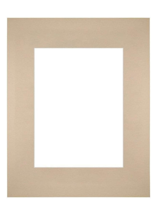 Passepartout Dimensione Cornice 24x30 cm - Formato Immagine 15x20 cm - Beige